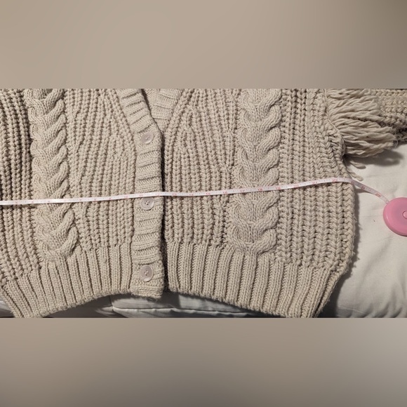 H&M Fringe-trimmed Cardigan - Picture 4 of 6